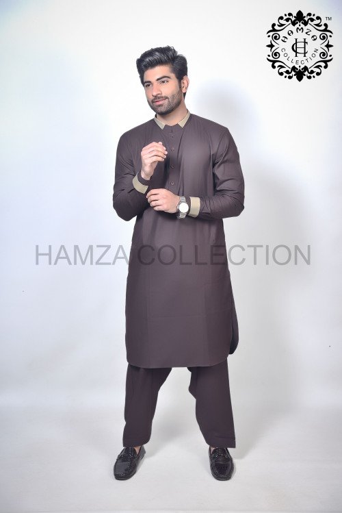 Elevate your daily and festive wardrobe with the Hamza Collection Kurta Gallery
